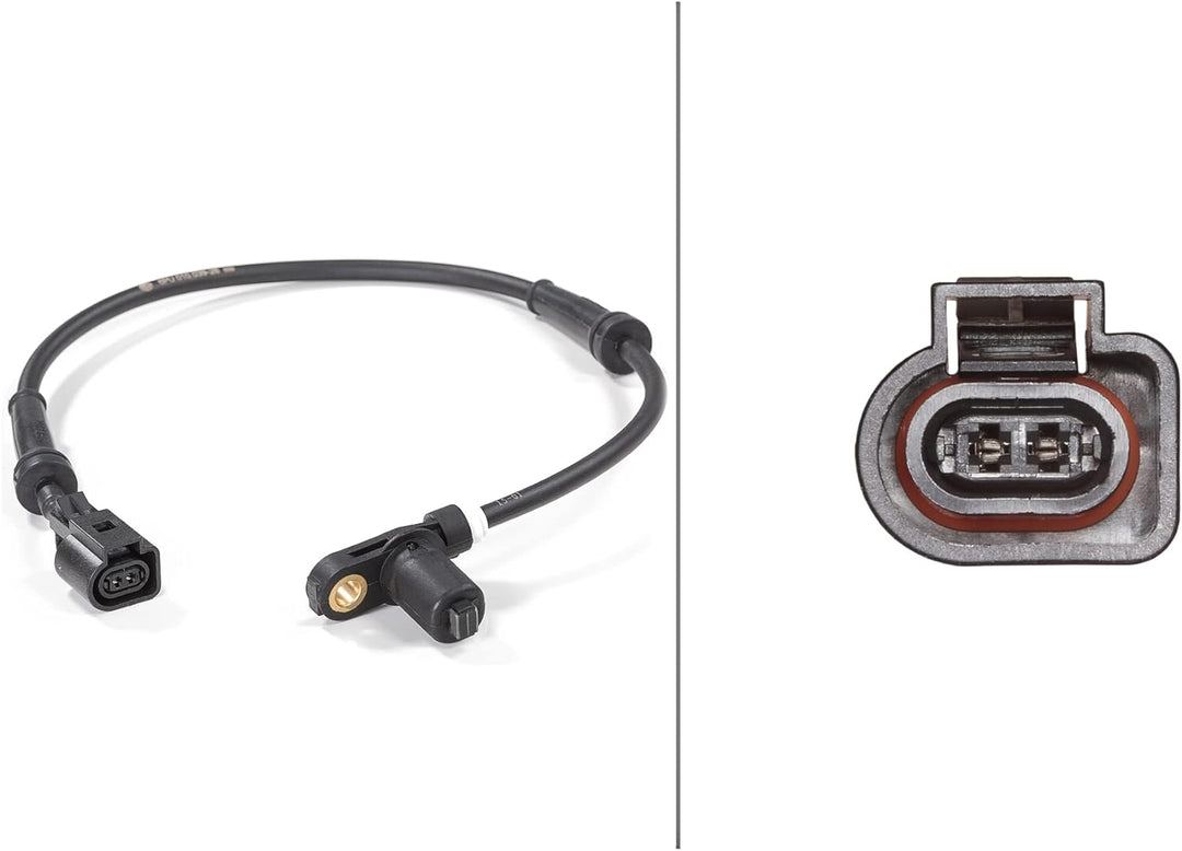 HELLA 6PU 010 039-261 Sensor, Raddrehzahl - 12V - Vorderachse beidseitig - Kabel: 468mm