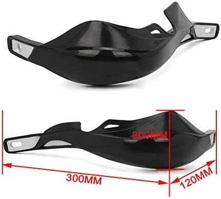 Motorrad-Handprotektoren Aluminium-Handschützer Universal für 7/8 "und 1 1/8" Bürstenstange für Off-