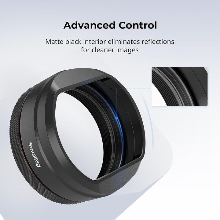 SMALLRIG UV-Filter mit Gegenlichtblende für FUJIFILM X100VI / X100V, UV-Filter mit 99% Lichtdurchläs