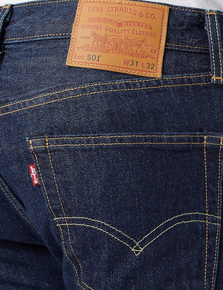 Levi's Herren 501 Original Fit Jeans 28W / 32L One Wash, 28W / 32L One Wash