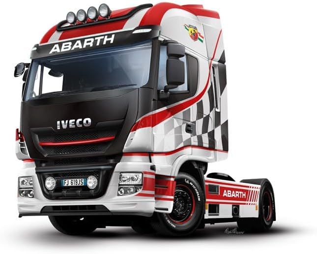 ITALERI 3934S - 1:24 Iveco HI-WY E5 "Abarth" , Modellbau, Bausatz, Standmodellbau, Basteln, Hobby, K