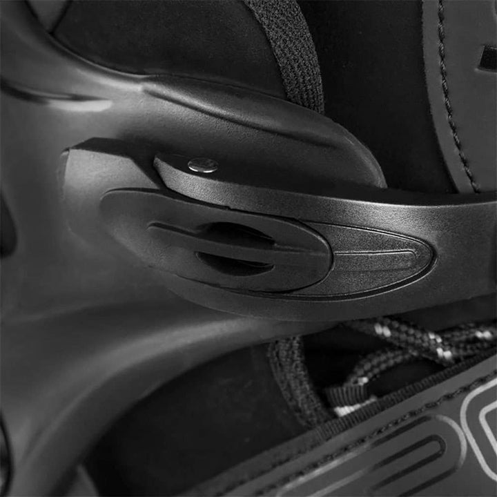 Spokey SHIFFTY PRO Inline Skates für Erwachsene bis max. Naturleder. Gewicht 100 kg, Alu-Schienen, K