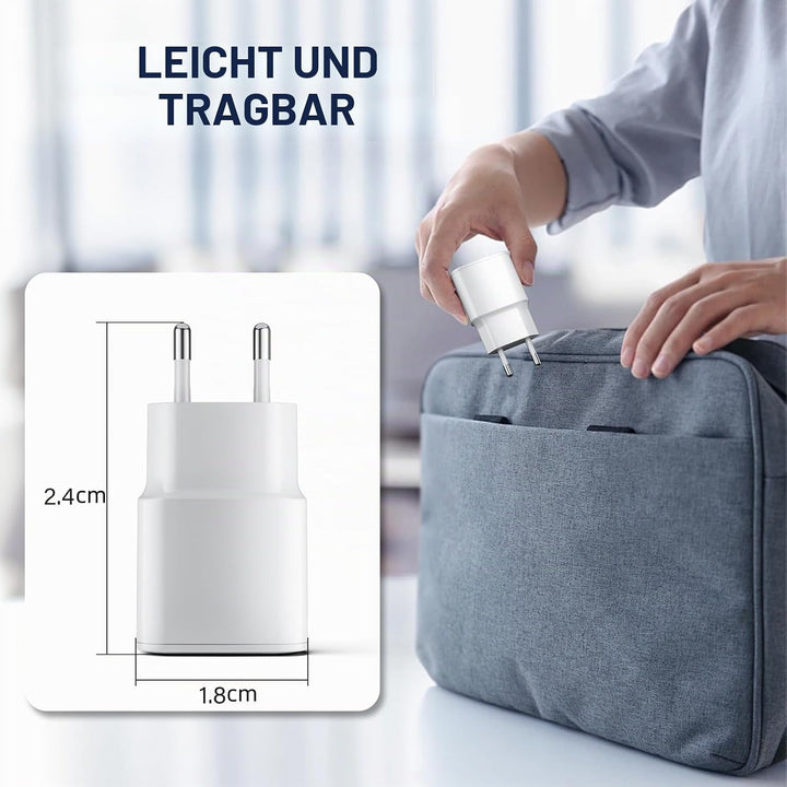 25W USB C Ladegerät Ladekabel für iPhone 17 16 15 Pro Max Plus, PD3.0 USB C Power Adapter Schnelllad