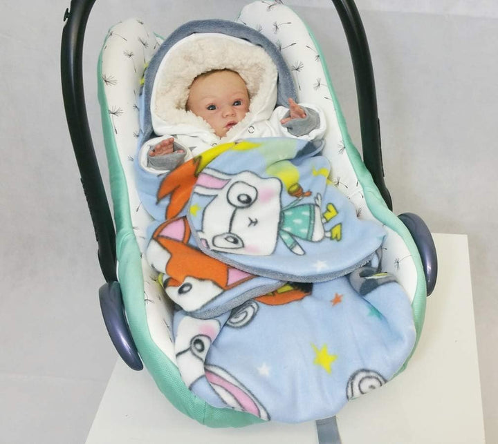 Atelier MiaMia - Einschlagdecke Baby Limitiert !! Einschlagdecke Babyschale (universal)