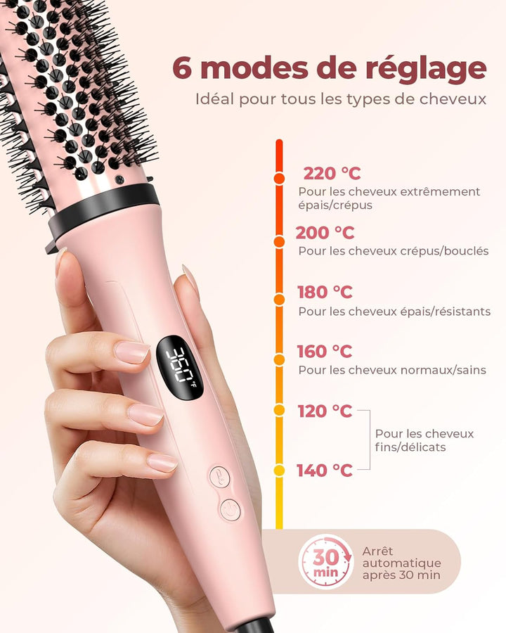 Bopcal Thermal Brush C257 23, Rosa Chiaro