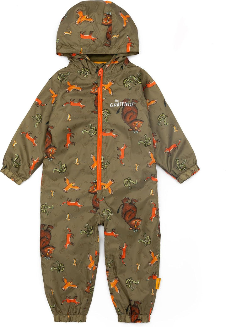 The Gruffalo Pfützenanzug Kinder Kleinkinder | Mädchen Jungen Eule Schlange Fuchs Maus Charaktere Al
