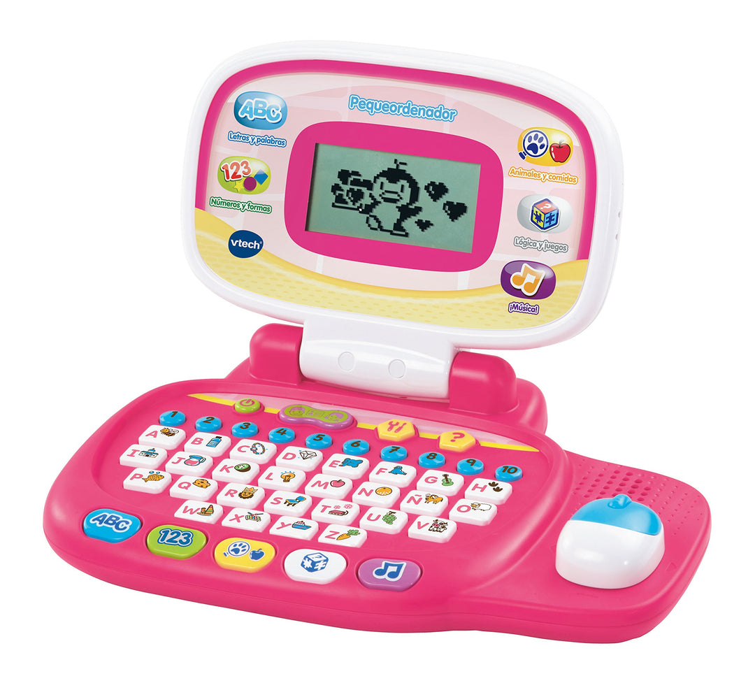 VTECH – Kleine Computer, Mehrfarbig (3480 – 155422) Sin tañosllaños Rosa, Rosa