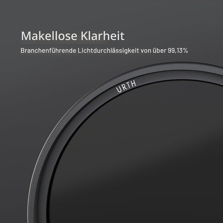 Urth 77 mm UV Filter (Plus+) 77mm Schwarz, 77mm Schwarz