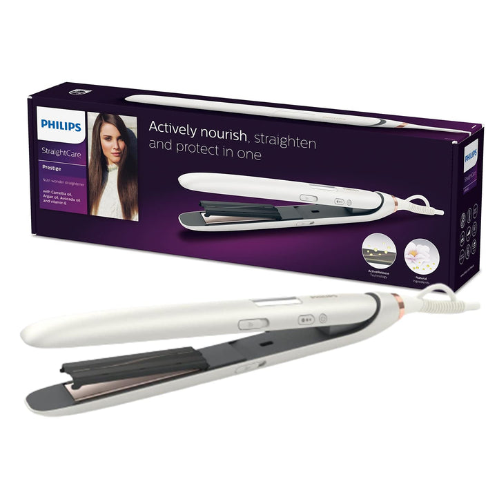 Philips StraightCare Prestige Nutri Wonder Haarglätter (Modell HP8383/00), HP8383/00