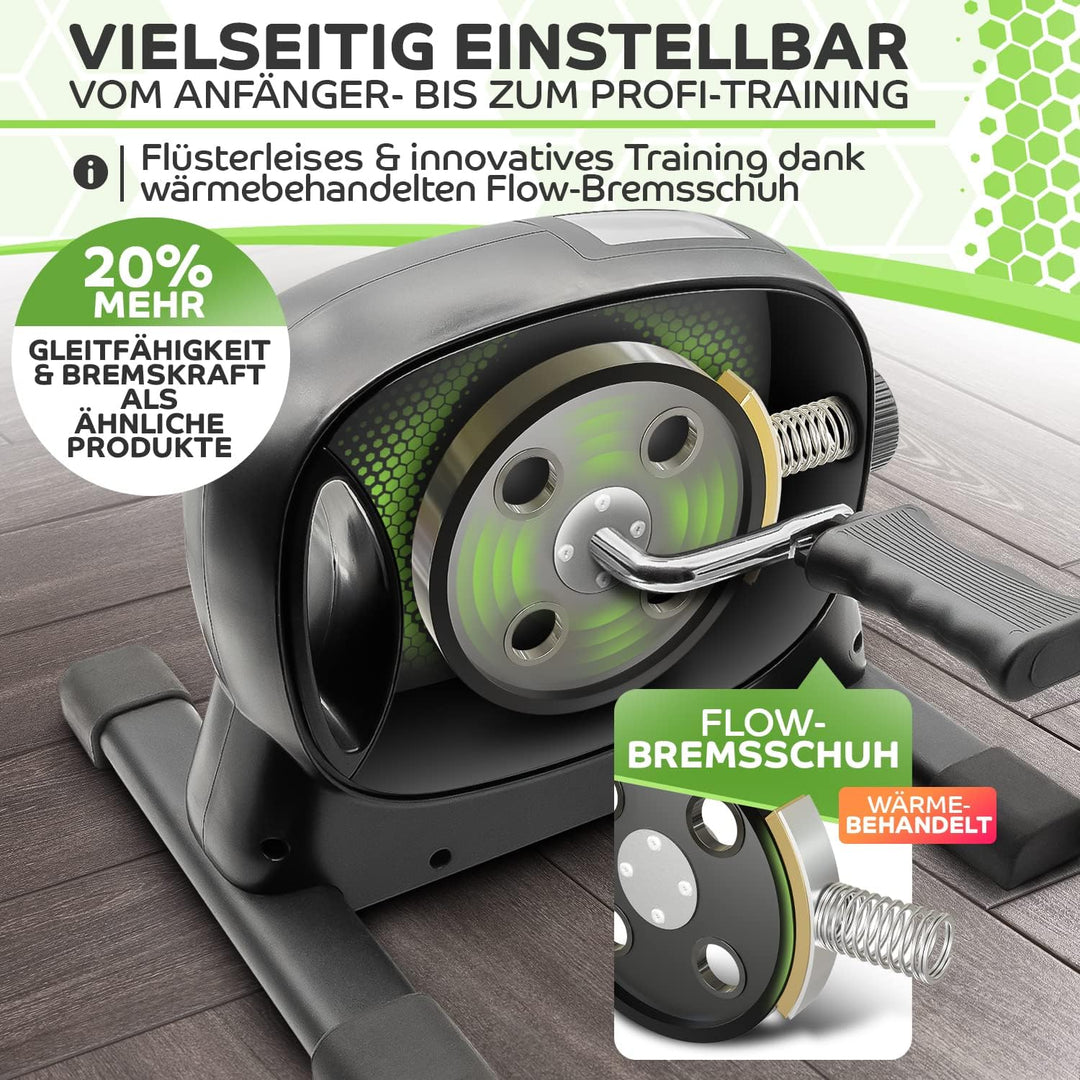 Neu Tretmann Basic Pedaltrainer Set -extra standfest & leise- inkl. Befestigungsband -DEKRA Geprüft-