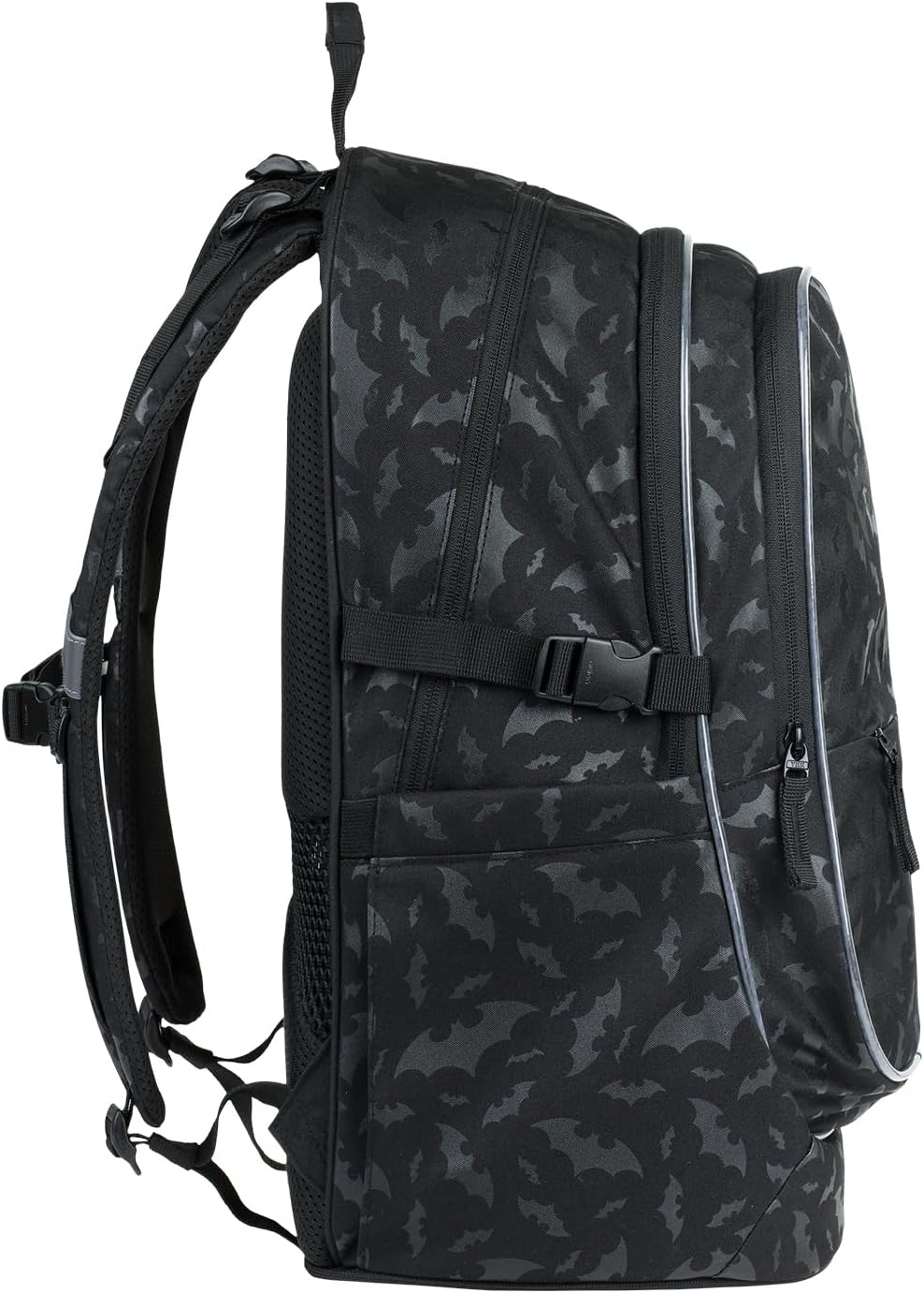 Baagl Kinderrucksack, Schulrucksack für Kinder mit ergonomisch geformter Rücken, Brustgurt und refle
