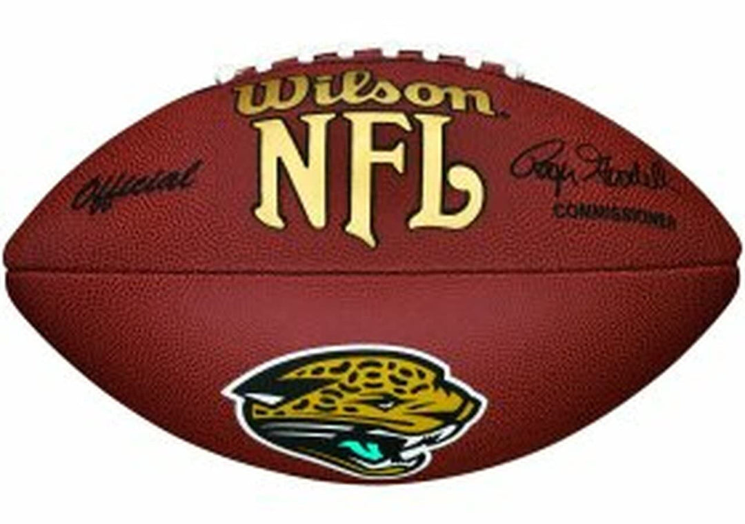Wilson American Football NFL TEAM LOGO, Offizielle Grösse, Mischleder Einheitsgrösse Jacksonville Ja