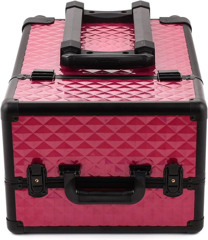 Kosmetikkoffer Schminkkoffer Beauty Make-up Case Multikoffer professioneller Make-up Rollkoffer Orga