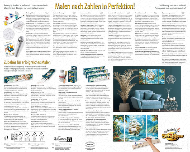 Schipper 609260927 Malen nach Zahlen – Segelschiff in der Südsee - Bilder malen für Erwachsene, inkl