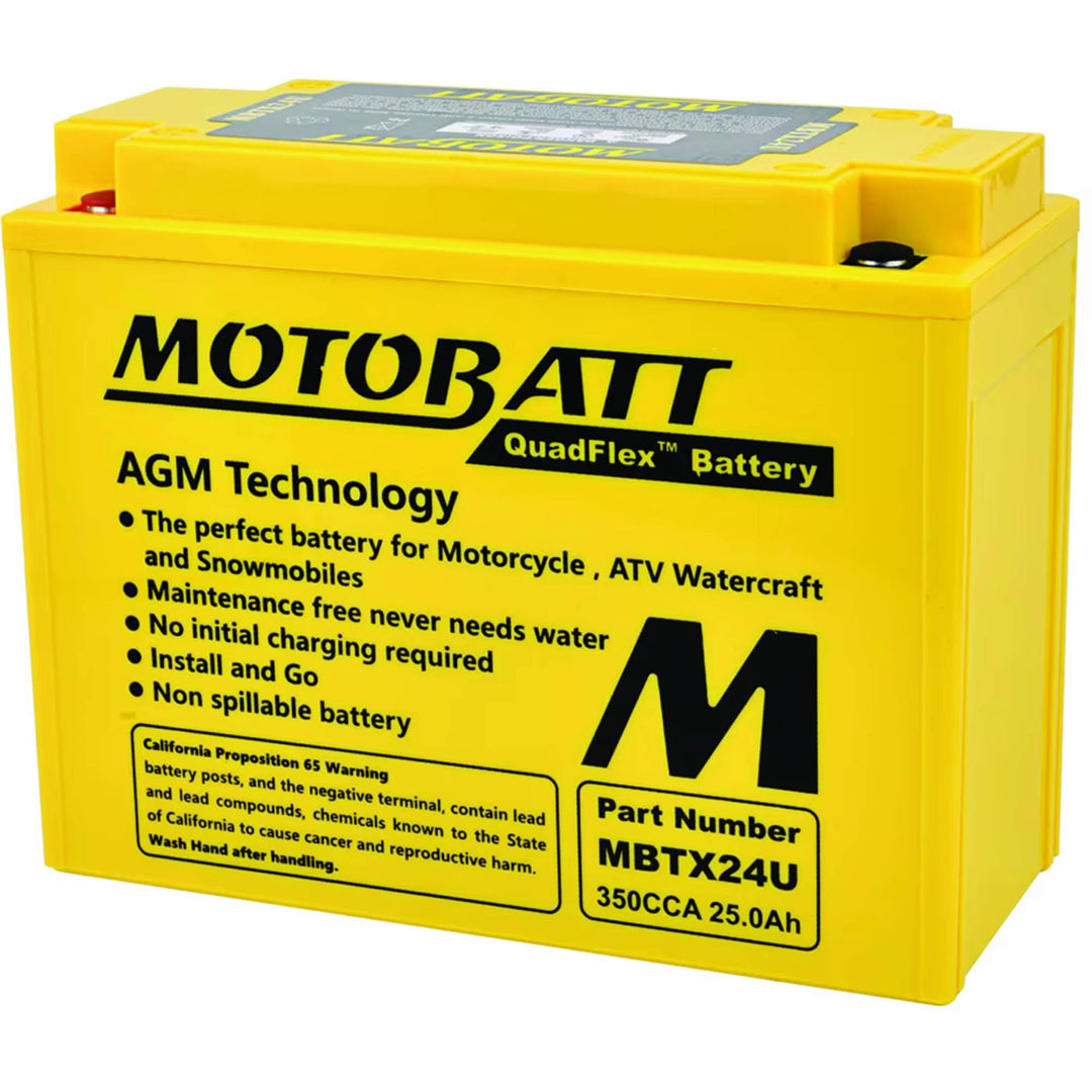 Motobatt MBTX24U Motorrad Batterie