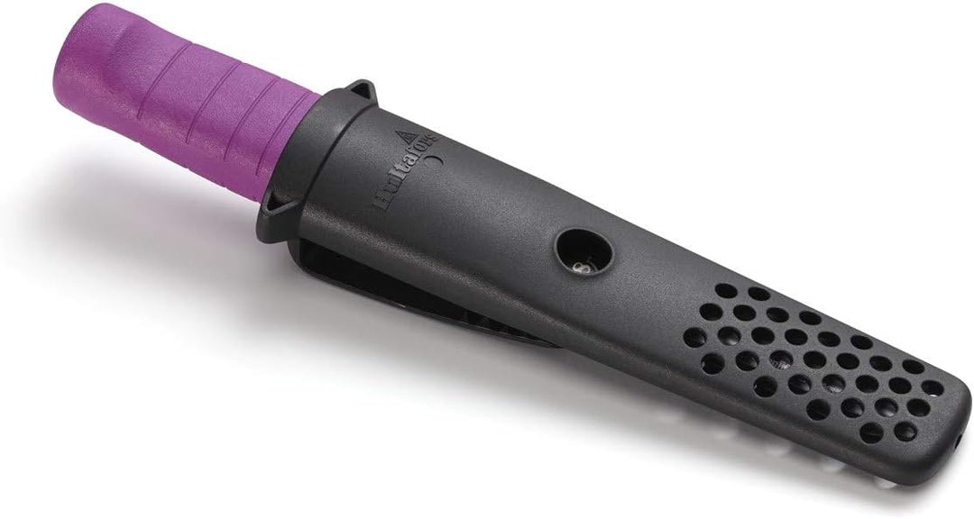 Hohlbeitel ⌀ 8mm von Hultafors I Mit smartem Holster I Holzbeitel mit halbkreisförmiger Kante für Ho