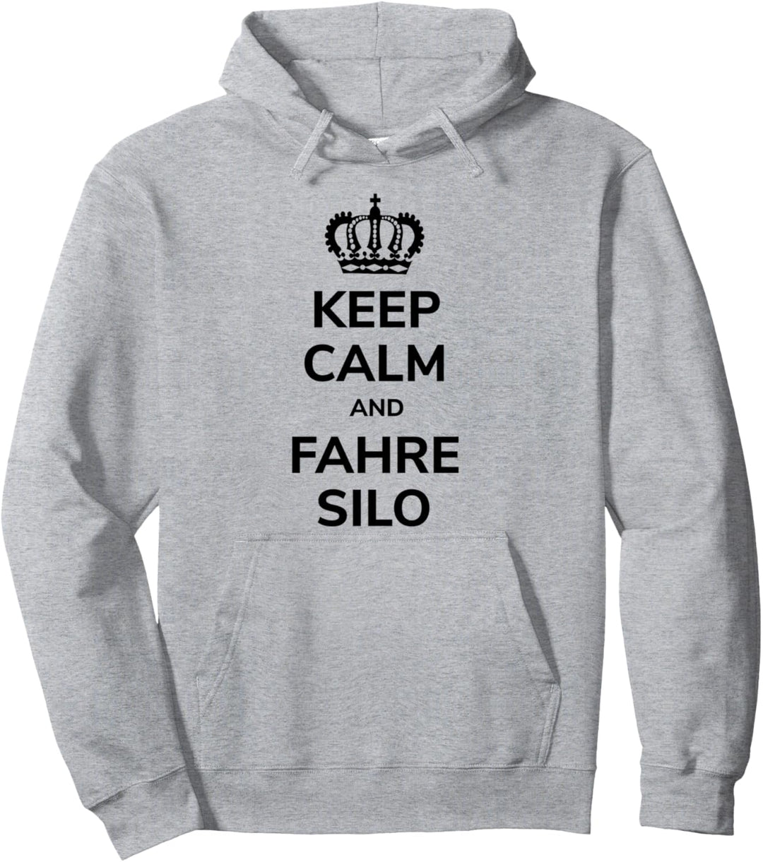 Mais häckseln Landwirt Bauer Lohnunternehmer Silo fahren Pullover Hoodie