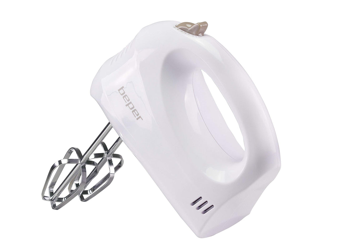 BEPER BP.304 Elektrischer Handmixer und Rührgerät, 150 W, 70 Dezibel, ABS/verchromter Stahl, 5 Gesch