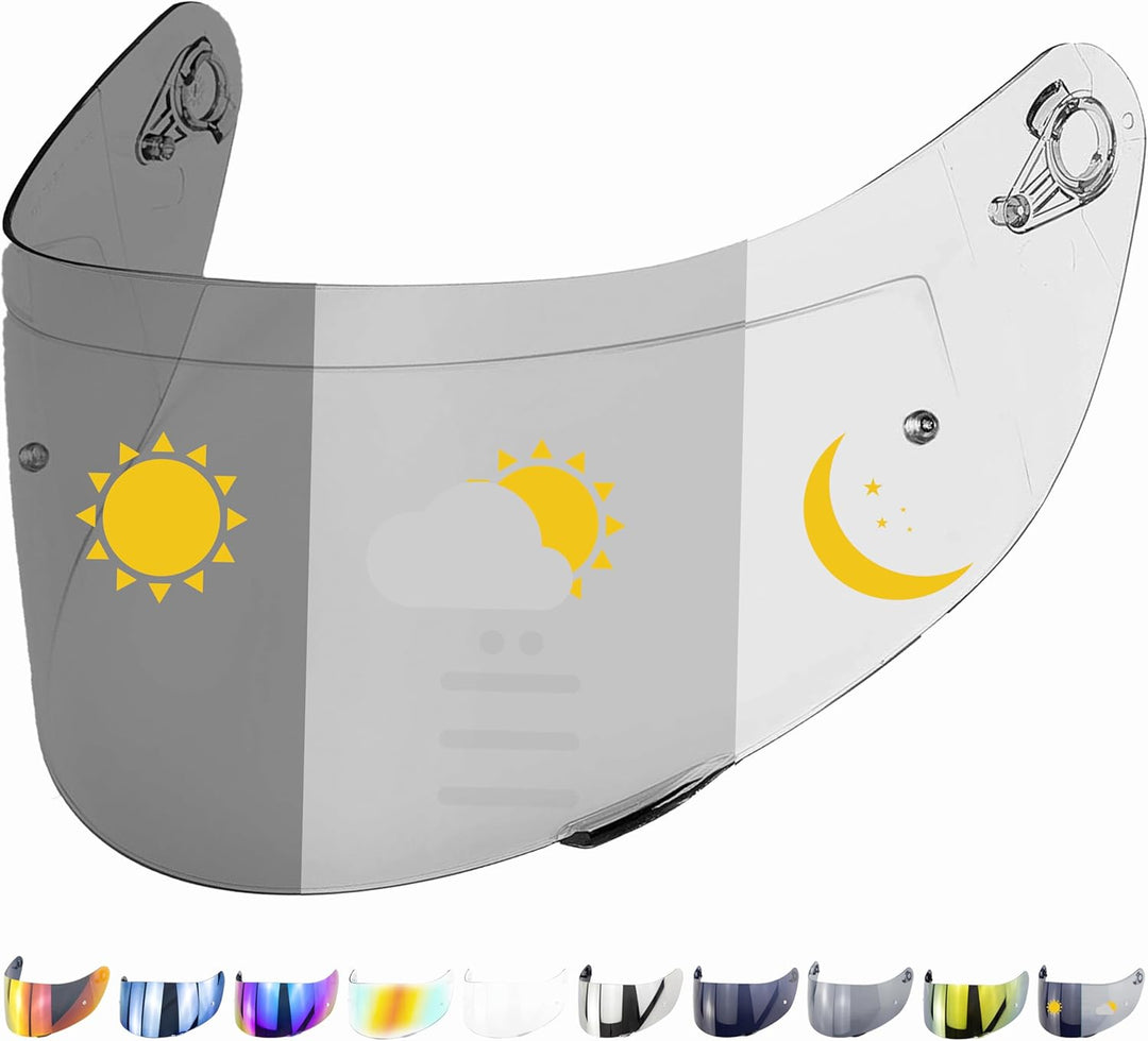 Everalo Kompatibel mit Agv K1 Visier - K3sv - K5 - K5s - K1s - S4sv - Horizon - Skyline - Strada - S