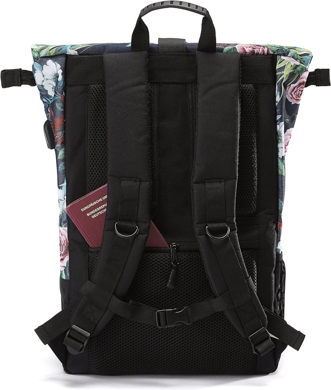 Ela Mo’s Rucksack Damen | Schön und Durchdacht | für Uni Reisen Freizeit Job | mit Laptopfach & Anti
