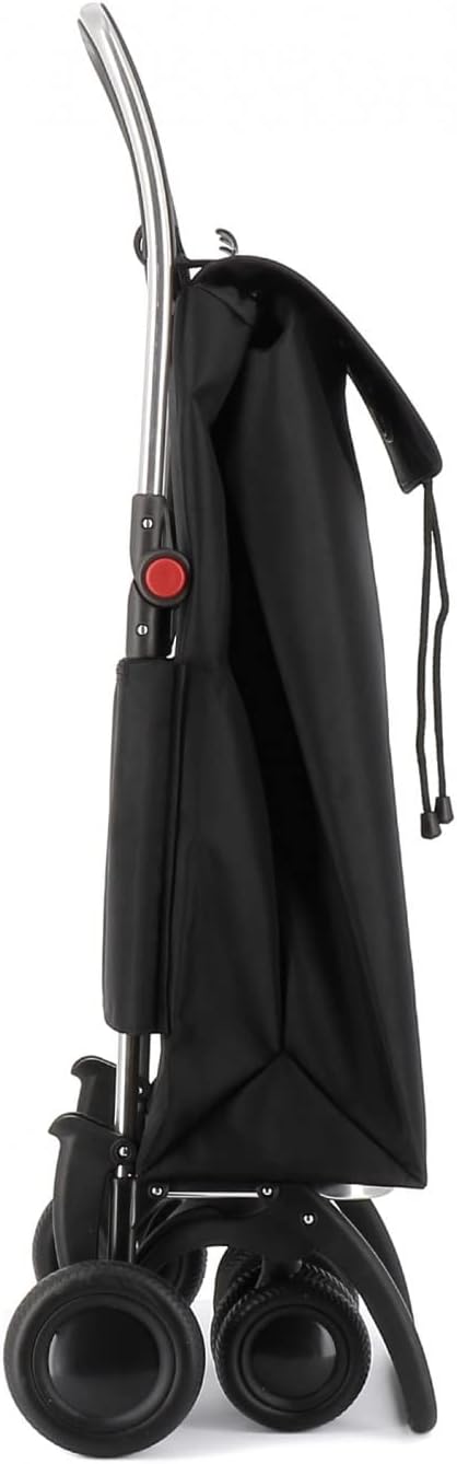 Klappbarer Einkaufstrolley Rolser I-Max MF 4 Räder (2 drehbare) - Schwarz, Schwarz