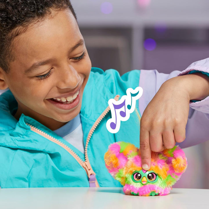 Furby Furblets Par-Tay Mini elektronisches Plüschspielzeug, PAR-TAY