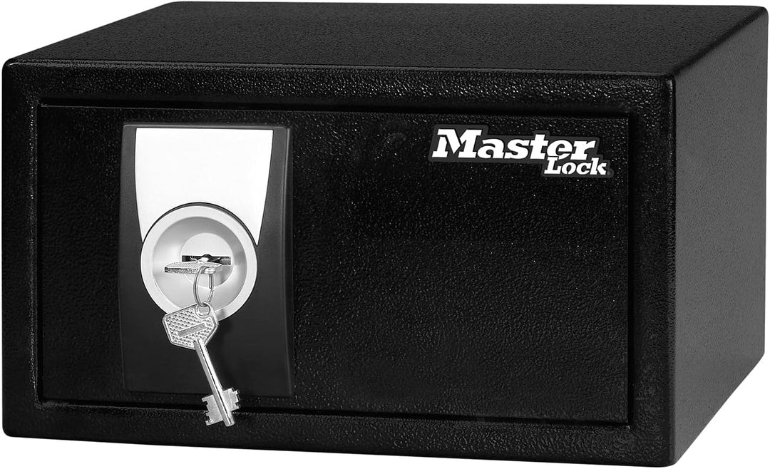 Master Lock Tresor mit Schlüssel, 9 L, 16.7 x 29 x 26.4 cm Schlüsselschloss 9 L, Schlüsselschloss 9