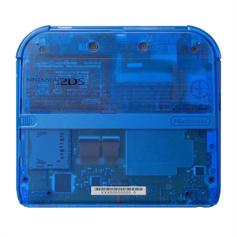 Nintendo 2DS Transparent blue Pokemon Sapphire