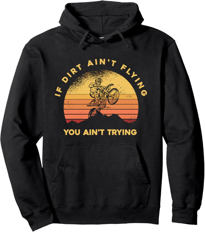Dirt Bike Supercross Biker - MX Motocross Dirt Biker Pullover Hoodie