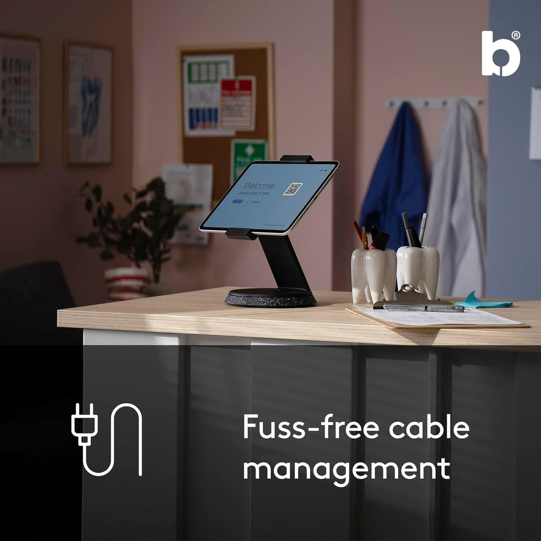 Bouncepad Eddy - universelle Tischhalterung kompatibel mit fast allen wichtigen iPads und Tablets, w