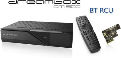 Dreambox DM900 BT UHD 4K 2X DVB-S2X / 1x DVB-C/T2 MS Triple Tuner 2 TB HDD E2 Linux Receiver