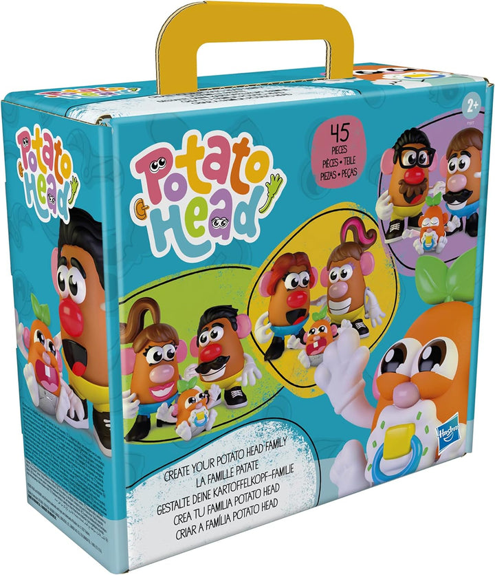 HASBRO My Little Pony Potato Head Familie, Spielzeug für Kinder ab 2 Jahren, mit 45 Teilen für eine