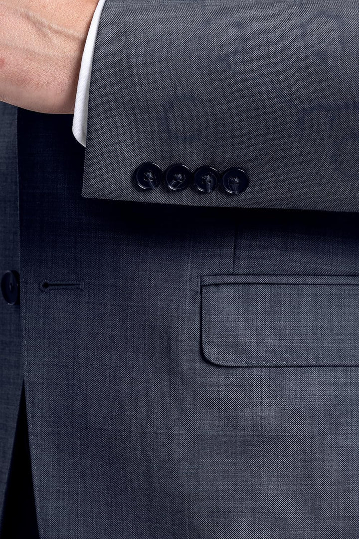 Calvin Klein Anzugsteil für Herren, Enge Passform 30-44 Blau, 30-44 Blau