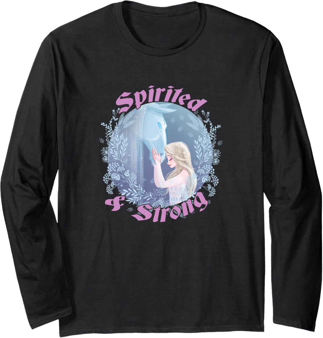 Disney Frozen 2 Elsa Spirited & Strong Langarmshirt