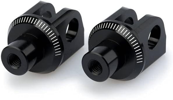 Puig Fussrasten Adapters Set Fahrer 6677N für Kawasaki Z750R 11&