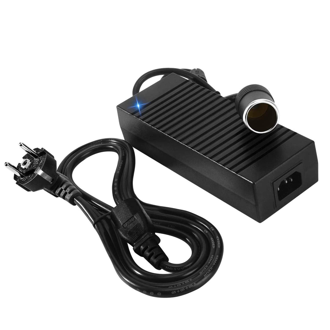 Plozoe KFZ Netzadapter, 120W 12V 10A AC-DC Spannungswandler,230v auf 12v KFZ Netzadapter,12v netztei