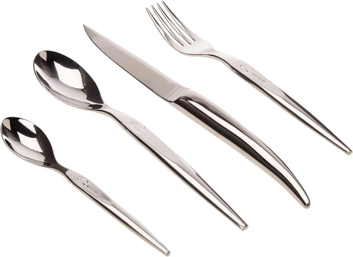 Laguiole Production 439800 24-Piece Cutlery Set Stainless Steel 18/0 Mirror Polished