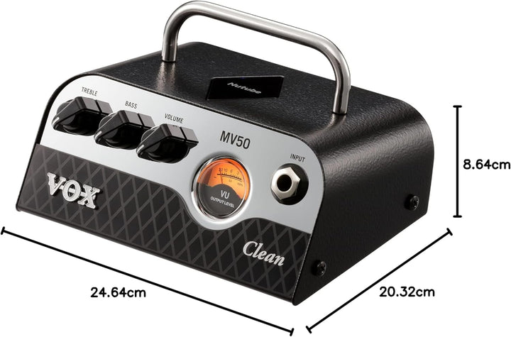 VOX MV50 50W Nutube Guitar Amplifier Head - Clean, Clean