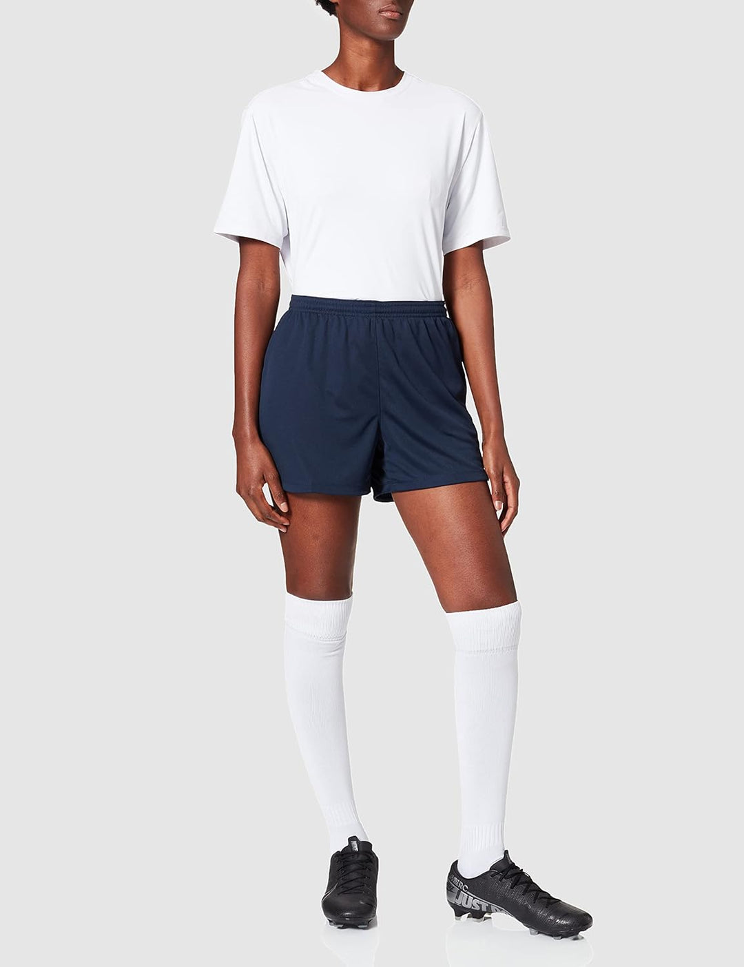 Nike Damen Shorts W Nk FLC Park20 Short Kz, Obsidian/White/White