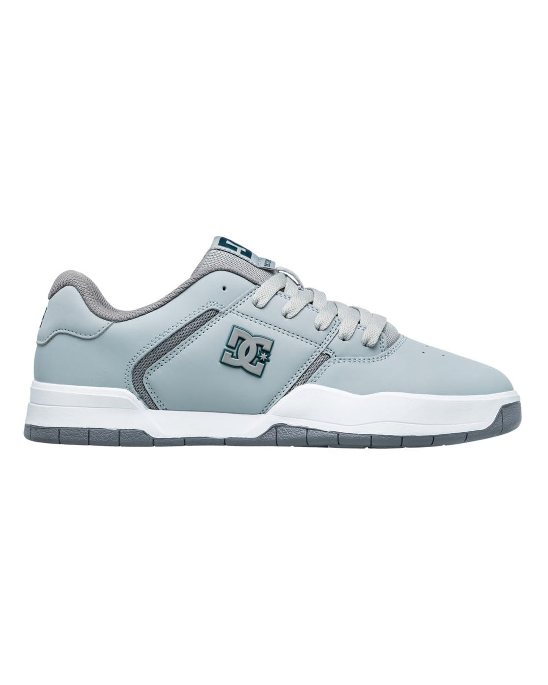 DC Shoes Herren Central CasualSkate-Schuh 41 EU Grey Grey Blue, 41 EU Grey Grey Blue