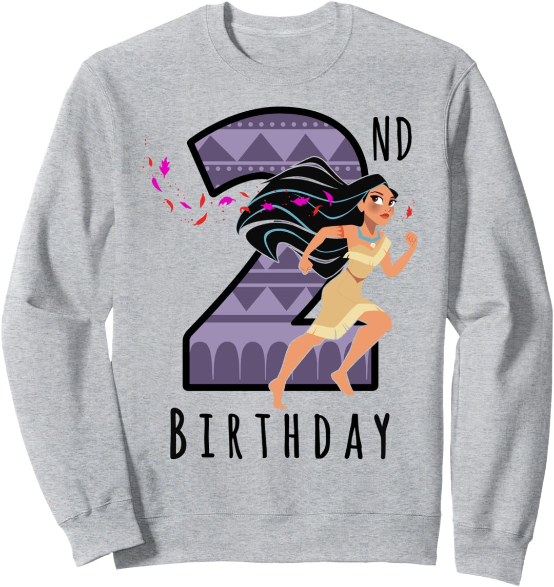 Disney Pocahontas Second Birthday Portrait Sweatshirt