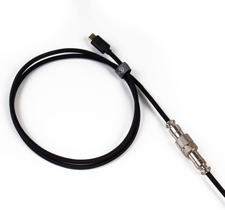 Key Custom Coiled Cable Black Cab-B