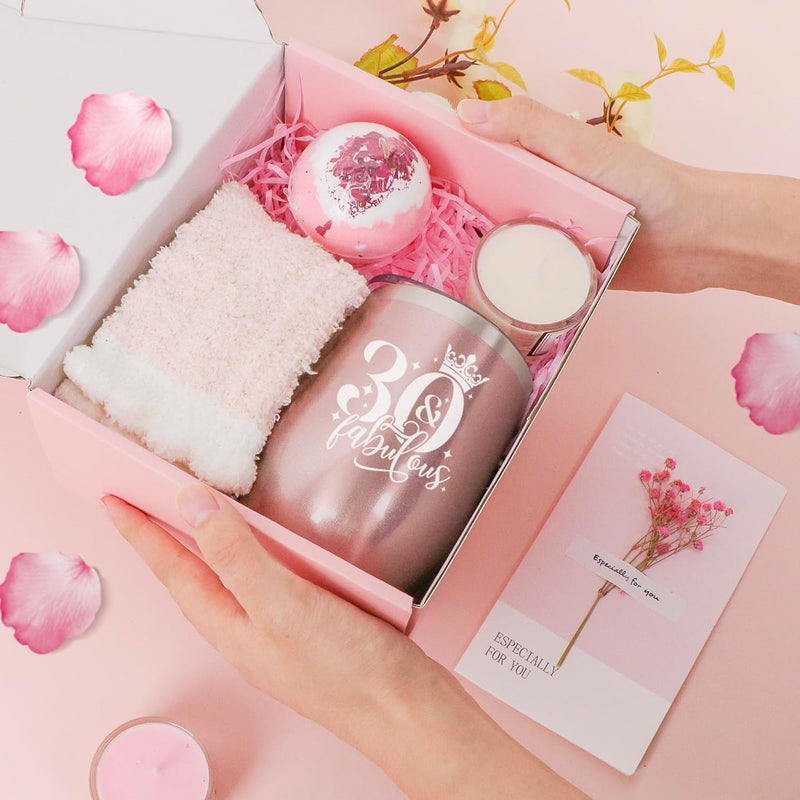 Geschenke für Frauen ab 30,30 Geburtstag Frauen,30. Geburtstag Geschenkset,10Pcs Geburtstag 30 Frau,