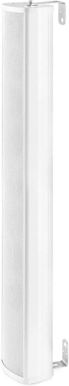 Power Dynamics ICS8-Säulenlautsprecher (100 Volt) – 40 Watt – weiss
