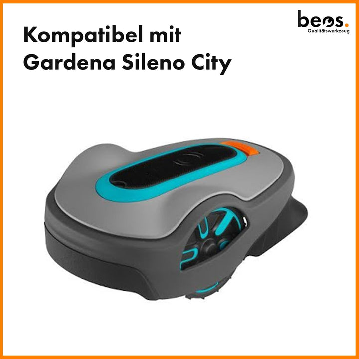 BEOS® Premium Mähroboter Tuning - Drehscheibe kompatible mit Gardena City - Messerteller für 6X Klin