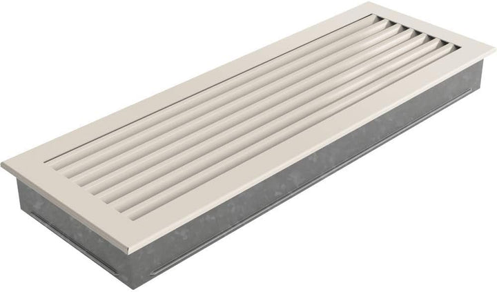 Kratki Lüftungsgitter Kamingitter FRESH 17cm x 49cm kremig