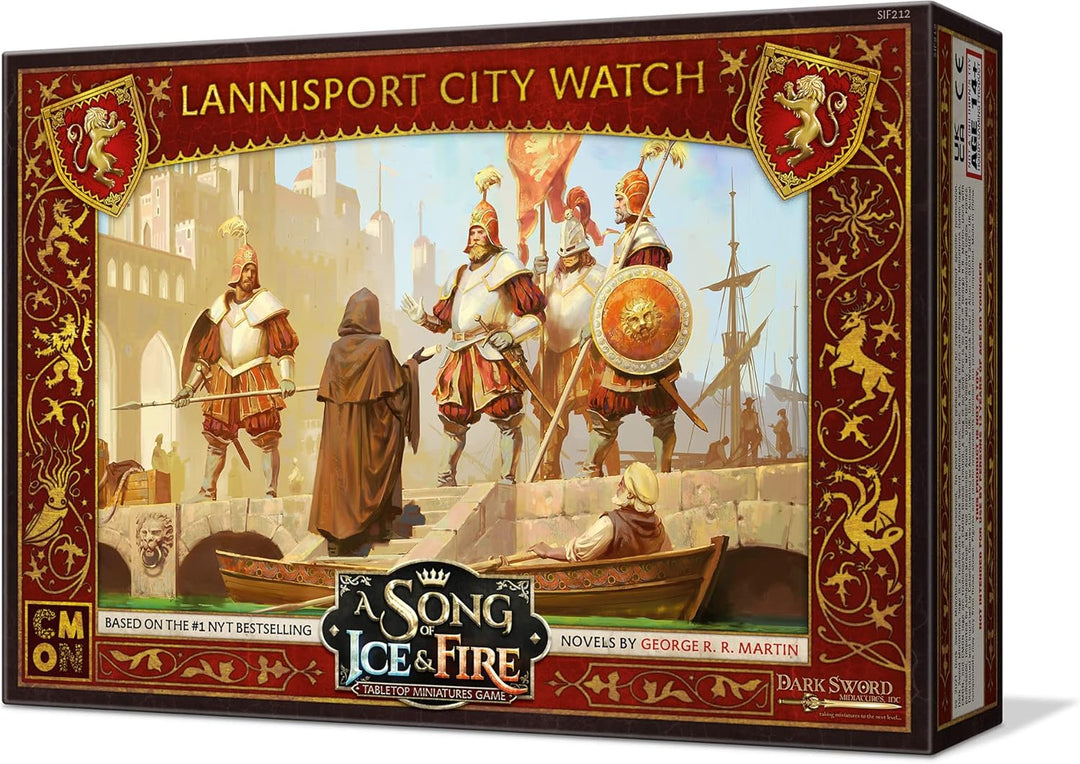 A Song of Ice and Fire Tabletop Miniatures Game Lannisport Enforcers