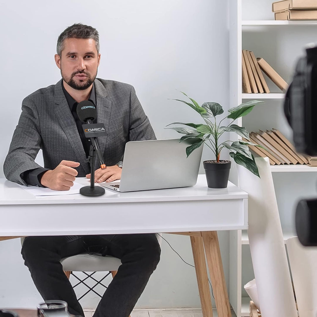 comica HR-WM Interview Handheld-Adapter für Rode Wireless GO/BoomX-D/D Pro/BoomX-U Wireless Lavalier