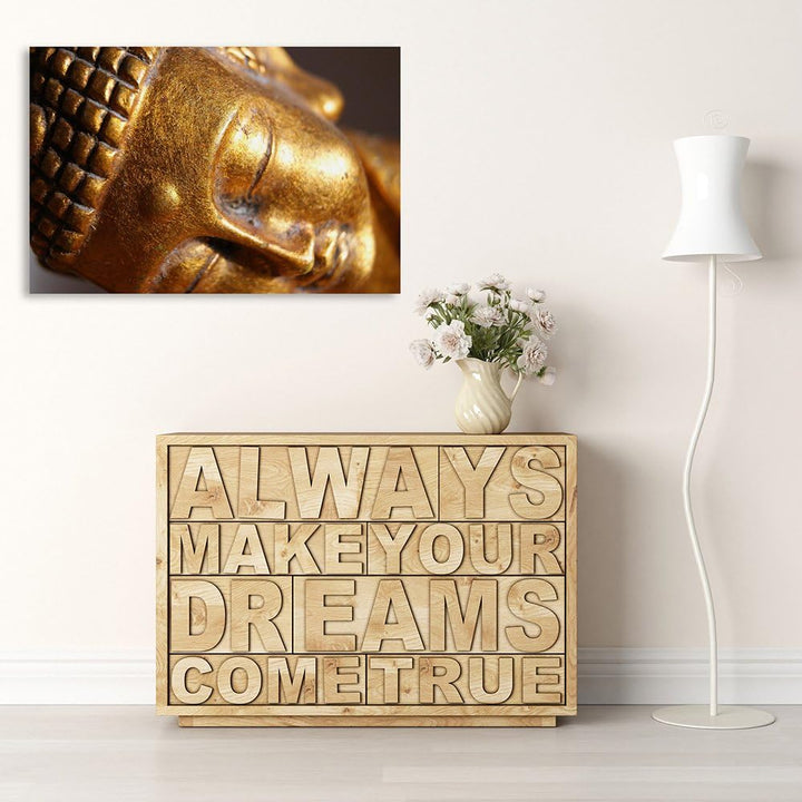 Feeby. Wandbilder - 1 Teilig- 60x80 cm - Bilder Kunstdrucke Deko Panel, BUDDHA, RELIGION, KULTUR, BR