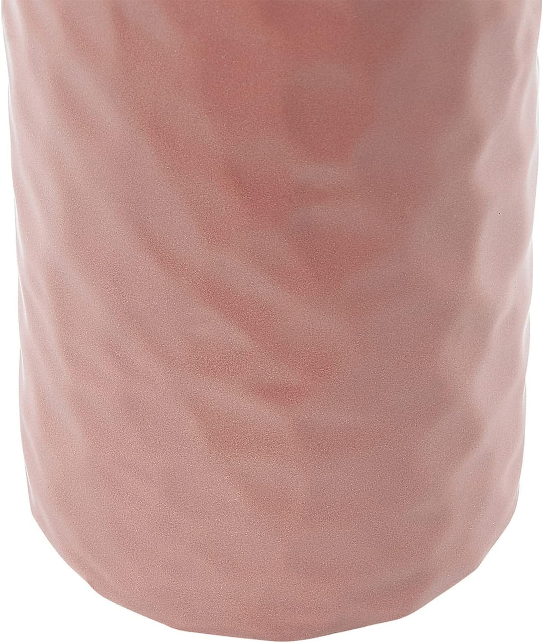 Dekorative Blumenvase Keramik Wohnzubehör 24 cm Rosa Drama